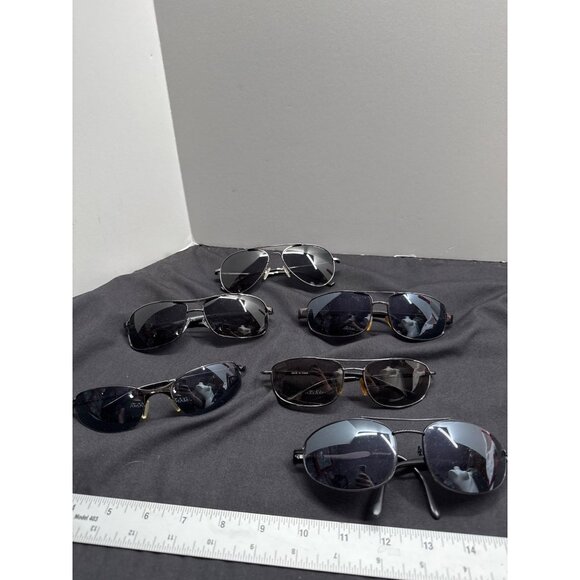 Assorted Lot Of 6 Mens Polarized Sunglasses - Picture 1 of 10